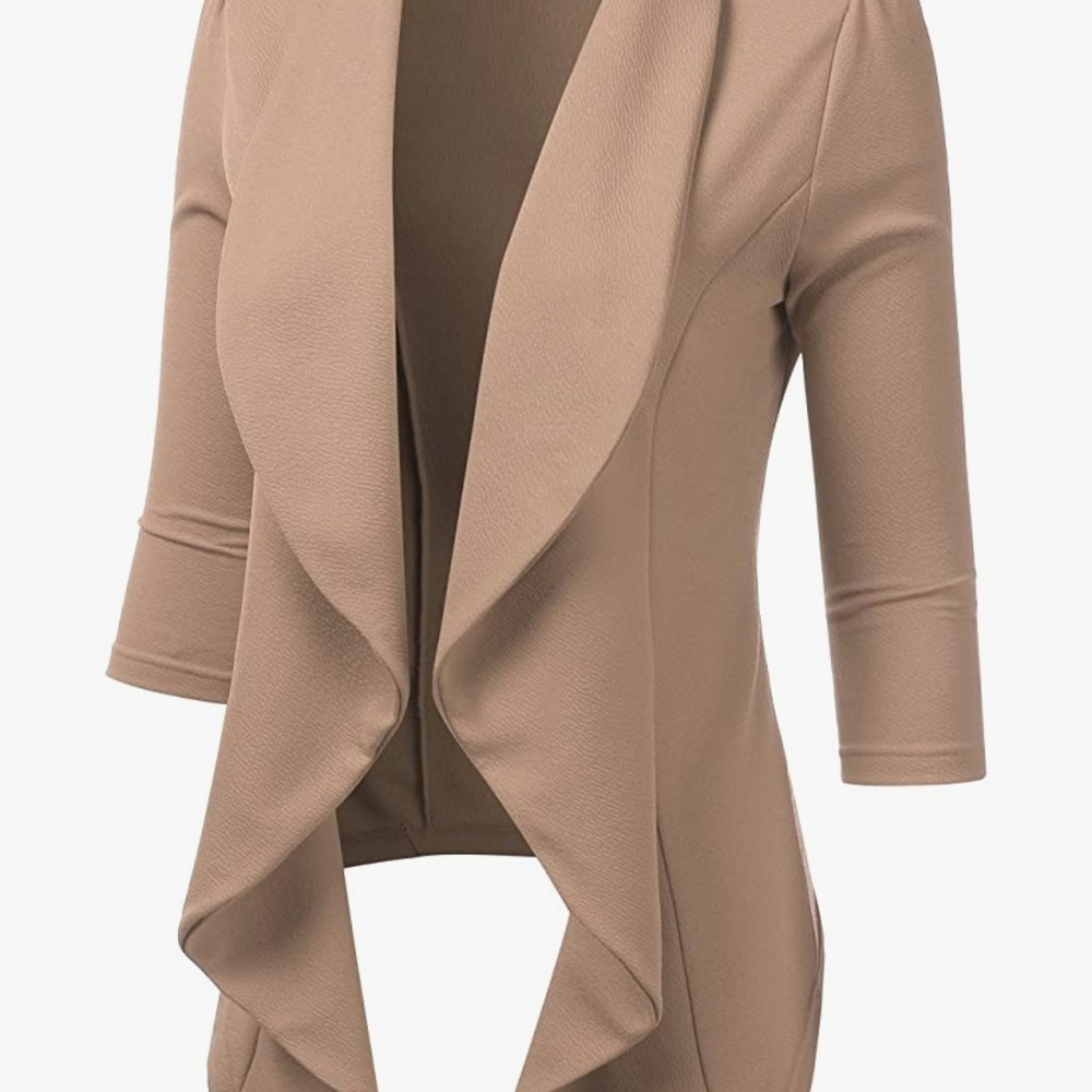 ***SOLD*** Women’s Clothing Blazer Jacket Open Front Style Thin Lightweight